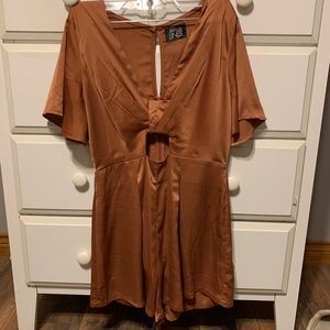 Parallel Lines Romper